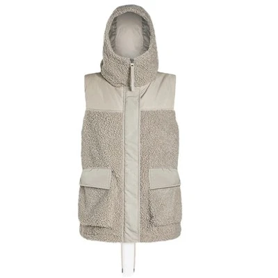 Jaket Bulu Wanita Tanpa Lengan